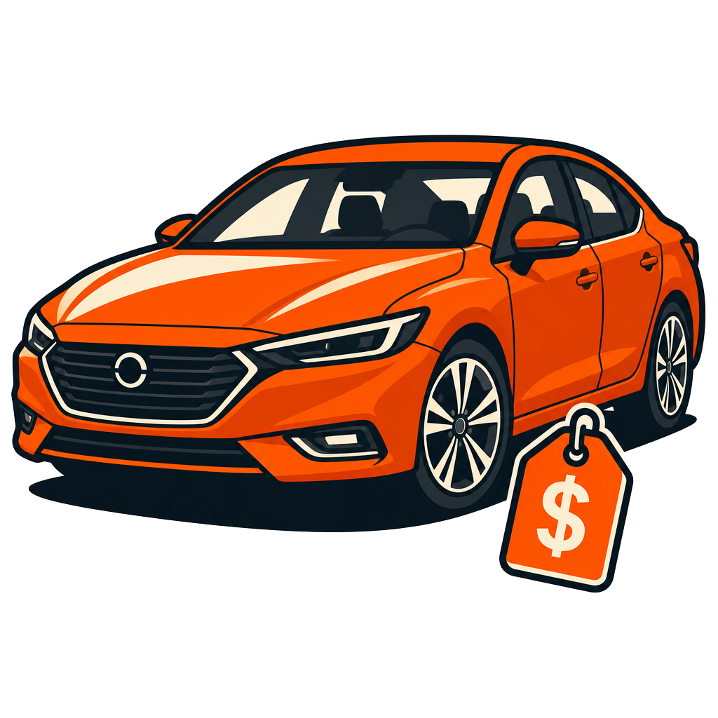 New & used car finance icon